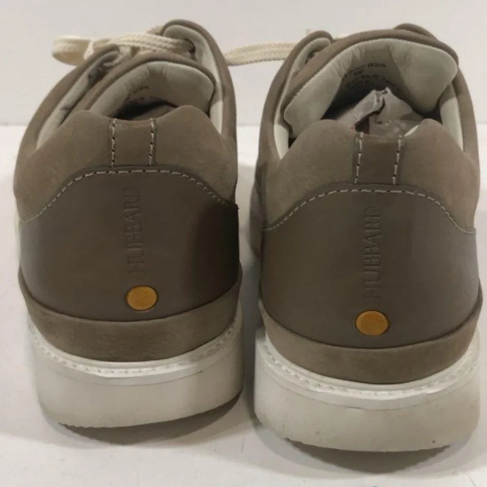 Men's Samuel Hubbard Hubbard Fast Taupe Nubuck Oxford Lace Up Size 10W